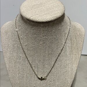 Elegant Silver Necklace with Cat Pendant